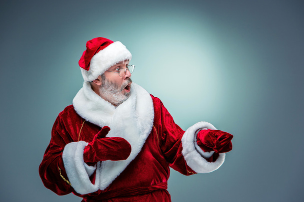Surprised Santa Claus - Foto, Imagem