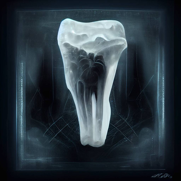 x-ray of a tooth, medicine and healthcare . High quality illustration - Foto, immagini