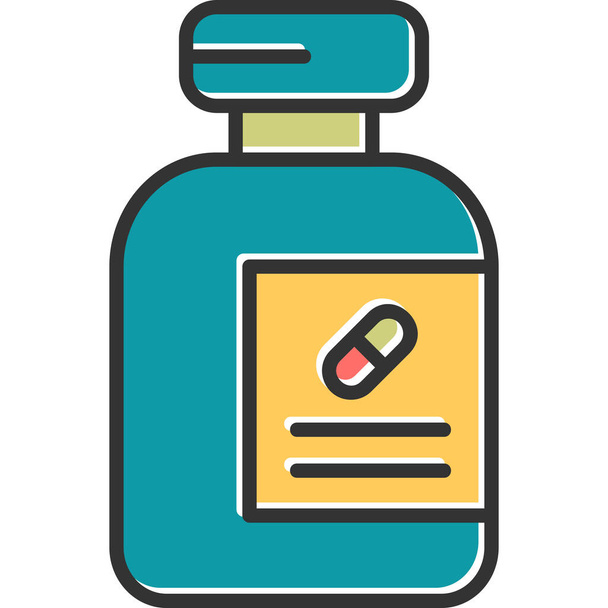 Healthcare web icon simple illustration - Vector, afbeelding