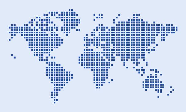 World map - Vektor, obrázek