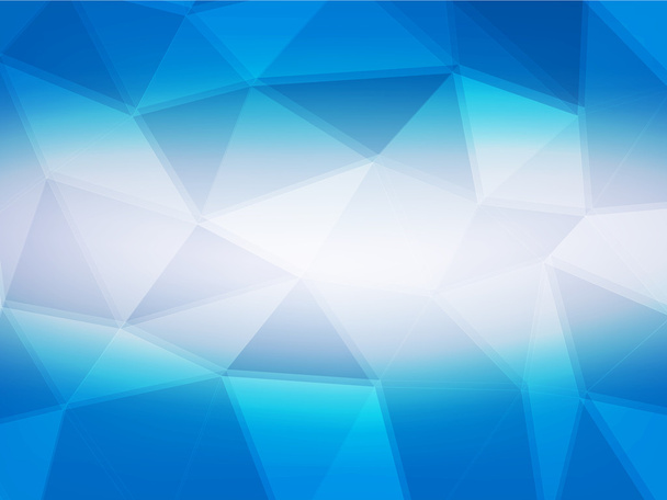 абстрактный синий многоугольник
  - Вектор,изображение