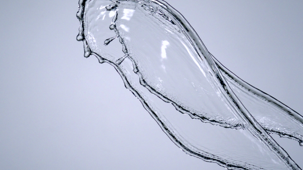 Wasser spritzt in der Luft - Filmmaterial, Video