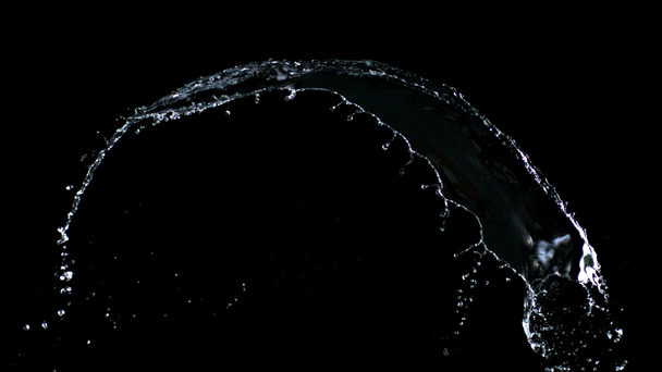 Rozprysk wody - Materiał filmowy, wideo