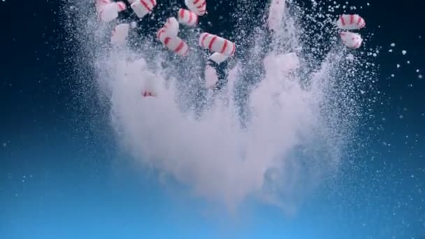 Crushed candy explosion - Footage, Video