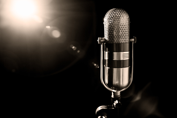 old microphone - Photo, Image