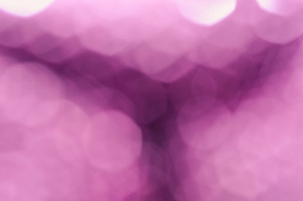 Pink violet abstract background with round bokeh circles . High quality photo - Foto, Imagem