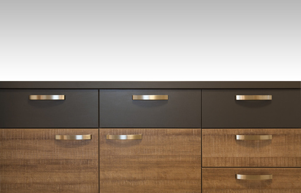 wooden drawer cabinets  - Photo, Image