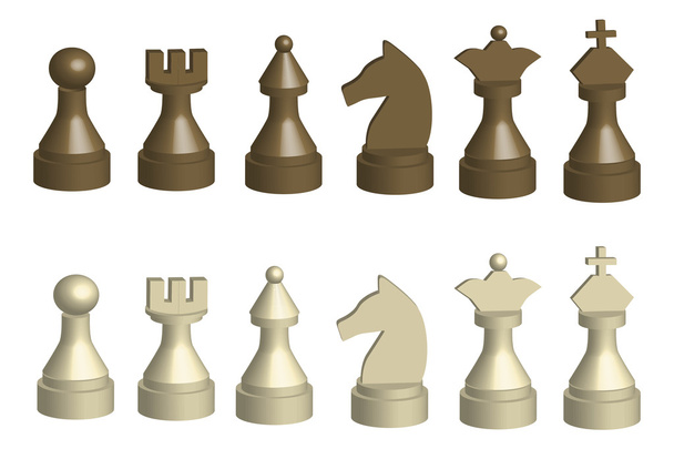 Šachy - ilustrace - Fotografie, Obrázek