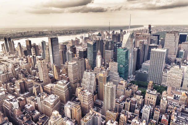 Aereal view of Manhattan - Photo, Image