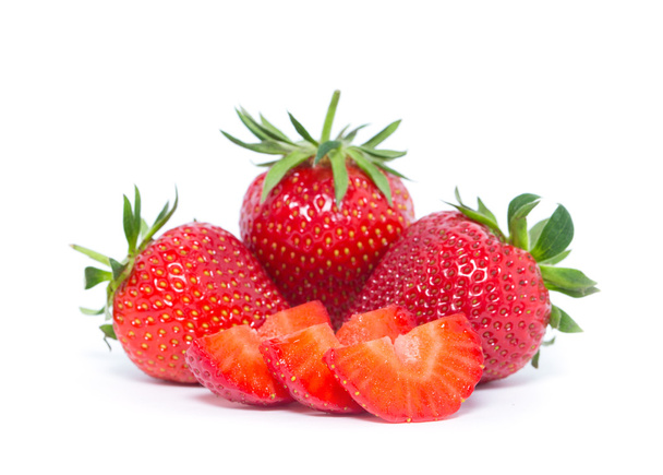 Fresh red strawberries - Fotó, kép