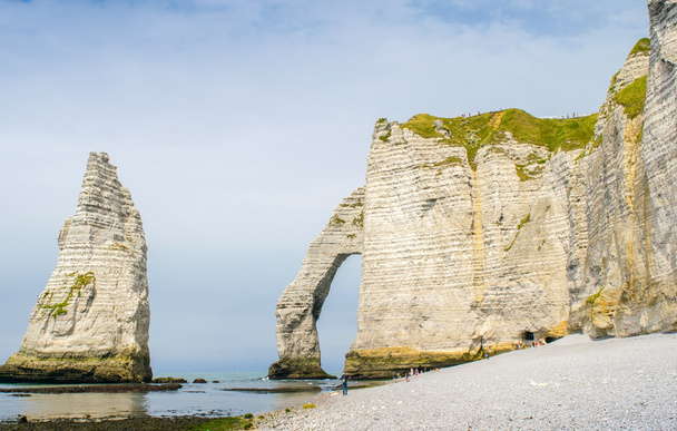 Cliffs of Etretat in Normandy - Valokuva, kuva