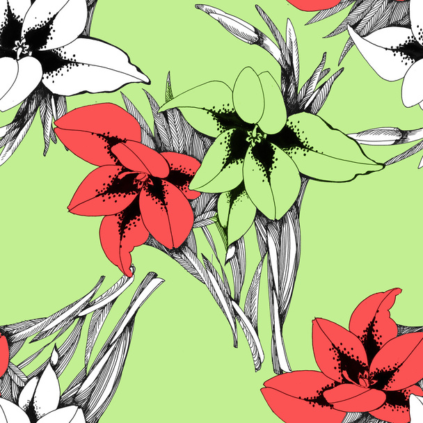 Floral pattern - Fotó, kép
