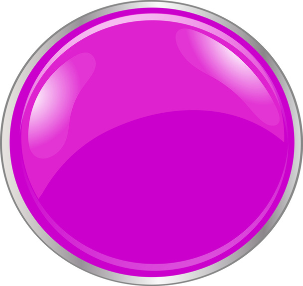 Colored Button 3D - Vector, Imagen