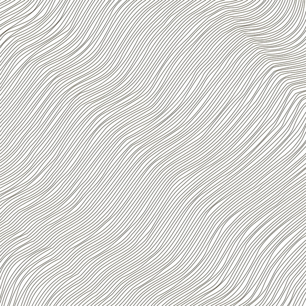 Wave Stripe Background. Grunge Line Textured Pattern. - Photo, Image