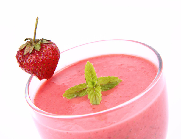Strawberry shake - Valokuva, kuva