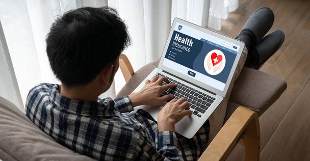 健康保険ウェブサイト簡単フォーム充填のための皿登録システム - 写真・画像