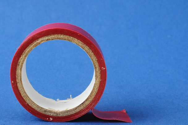close up of insulating tape isolated  - Photo, Image