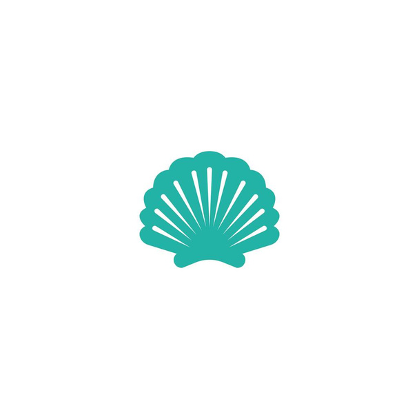 Shell icon logo design illustration template - Vetor, Imagem