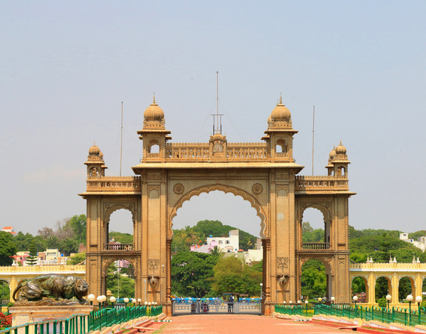 Mysore pałac Karnataka india - Zdjęcie, obraz