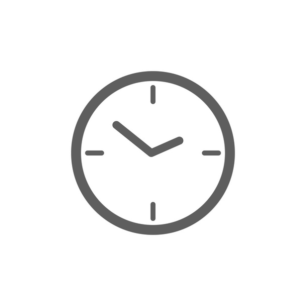 clock icon - Vector, Imagen