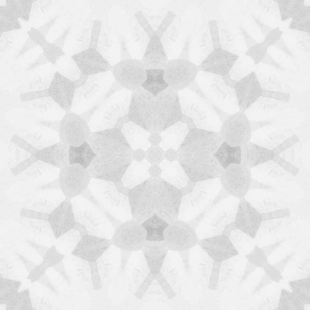 Abstract background with gray ornamental tiles. Trendy interior design. - Foto, Bild