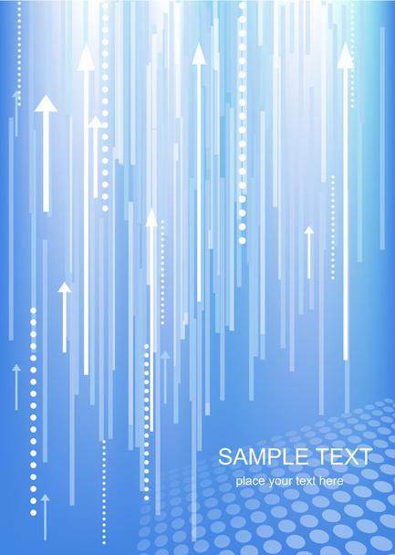 Abstract background with arrows - Vector, imagen