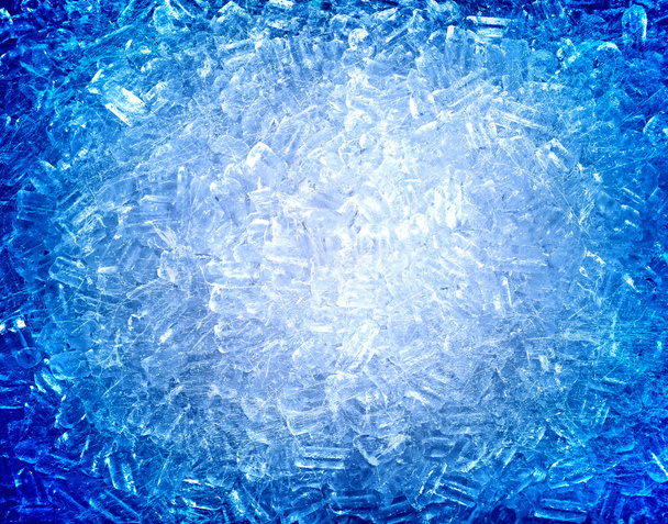 Fondo de cubitos de hielo azul
 - Foto, Imagen