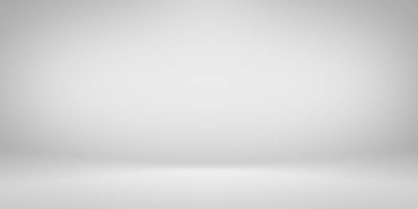 Empty gray background with studio lighting for product display or backdrop design - Φωτογραφία, εικόνα