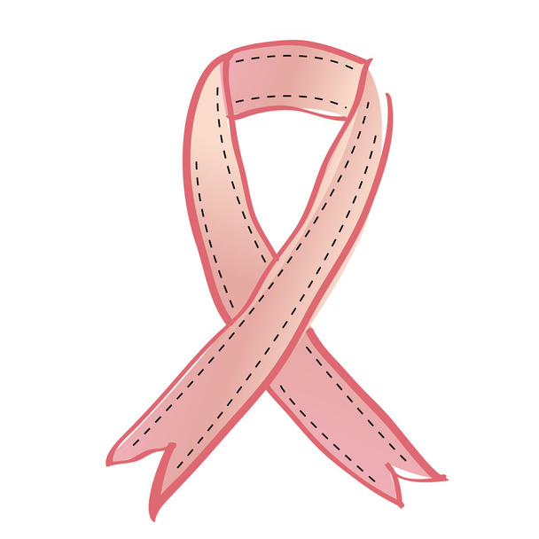 breast cancer - Vector, afbeelding