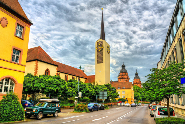 Chiesa di Sant'Agata ad Aschaffenburg - Baviera, Germania - Foto, immagini