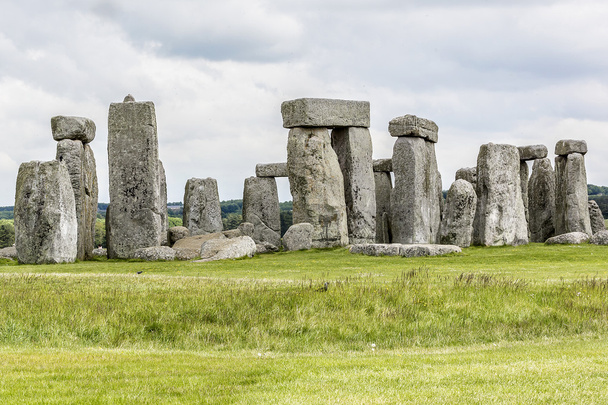 Stonehenge monumento perto de Salisbury, Wiltshire, Reino Unido
 - Foto, Imagem