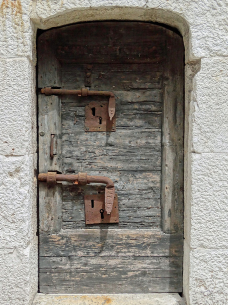 Πόρτα της φυλακής στο παλάτι των Δόγηδων στη Βενετία - Φωτογραφία, εικόνα
