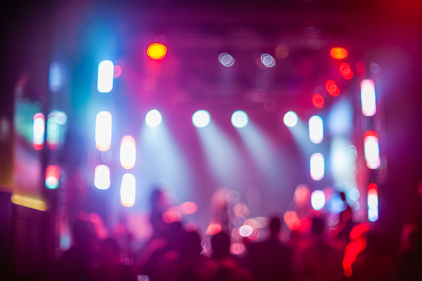 Väri disco klubin valo erikoistehosteita ja laser näyttää
 - Valokuva, kuva