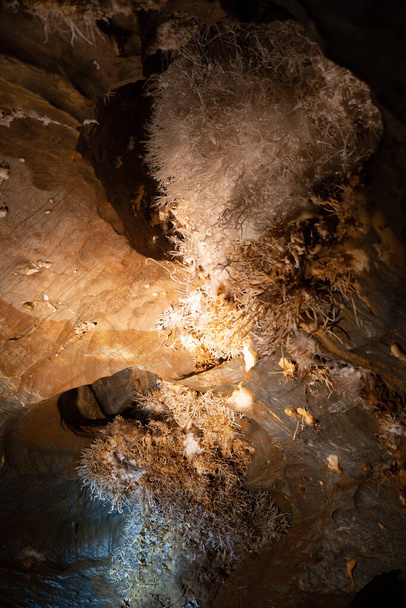 Ochtinska Aragonite Cave, Slovakia - Φωτογραφία, εικόνα