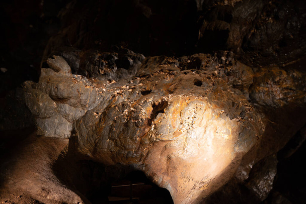 Ochtinska Aragonite Cave, Slovakia - Valokuva, kuva