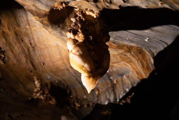 Ochtinska Aragonite Cave, Slovakia - Valokuva, kuva