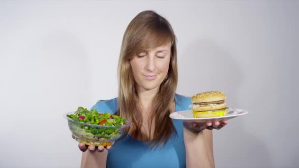 Restauration rapide vs alimentation saine
 - Séquence, vidéo
