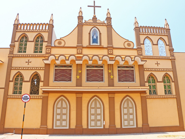 Klooster en nonnenklooster poducherry tamil nadu india - Foto, afbeelding