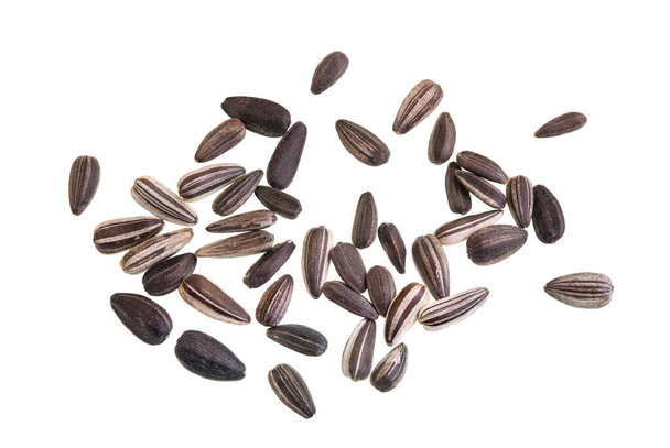Sunflower seed is the seed of the sunflower plant, Helianthus annuus, native to North and Central America.  - Fotó, kép