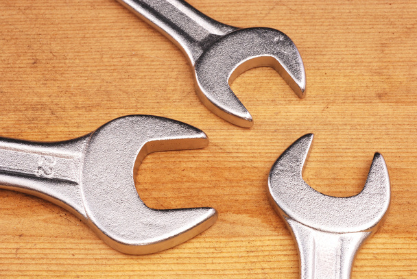 Three wrenches - Photo, Image