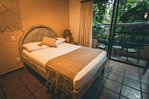 Cozy hotel interior at Playa del Carmen, Mexico - Фото, зображення