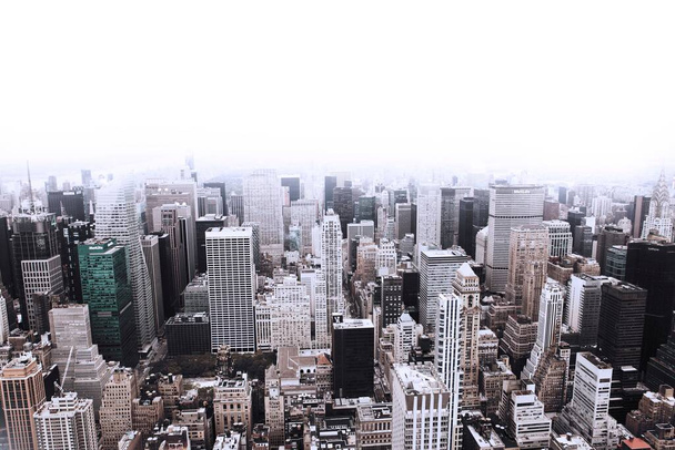 High angle view of city - Foto, Imagem