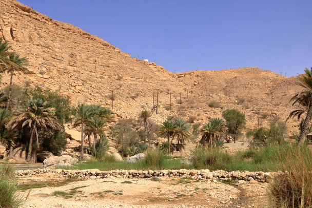 la espectacular naturaleza de Wadi Bani Khalid, Omán - Foto, Imagen