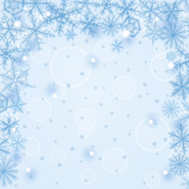 Winter background - Vektor, obrázek