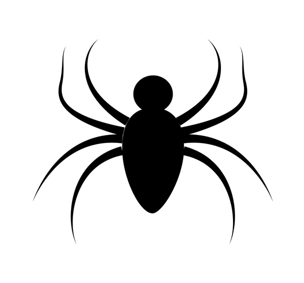 Spider Silhouette - Wektor, obraz