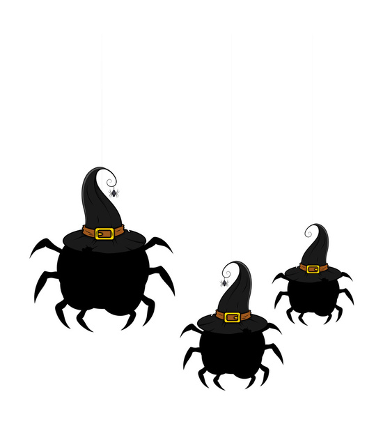 ハロウィーン クモの形 - ベクター画像