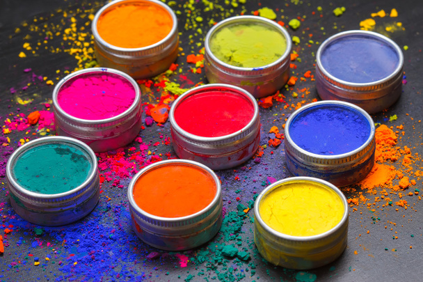 Colorful dyes - Foto, Bild
