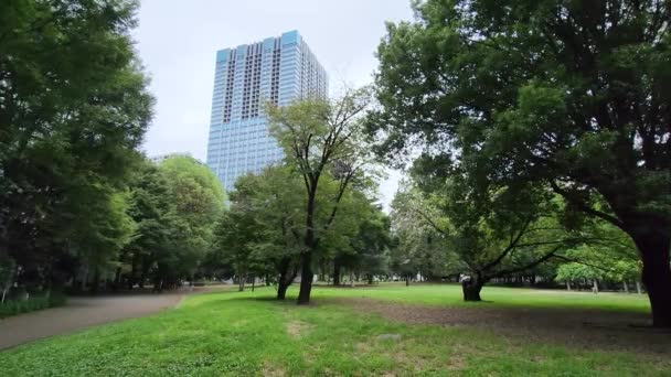 Τόκιο Toyama Park Νωρίς το πρωί Σεπτέμβριος 2022 - Πλάνα, βίντεο