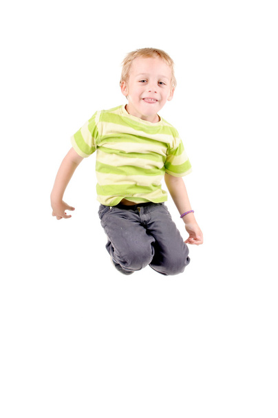 Little boy jumping - Photo, image