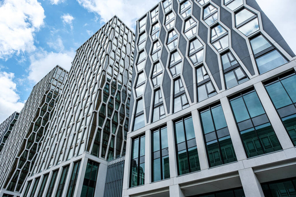 Victoria, City of Westminster Lontoo, Iso-Britannia, 10. syyskuuta 2022, Modern High-Rise Office Developments Victoria Street Central London - Valokuva, kuva